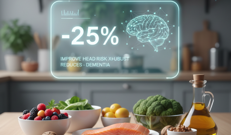 Demans Riskini Yüzde 25 Azaltan Diyet