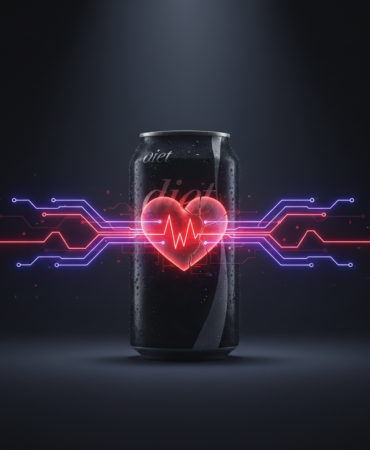 Diyet içecekler kalbe zarar veriyor blog görseli