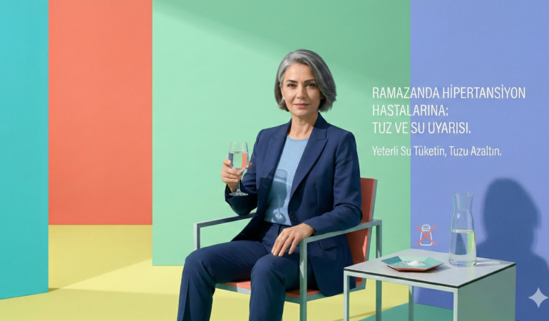 Ramazanda hipertansiyon hastalarına tuz ve su uyarısı